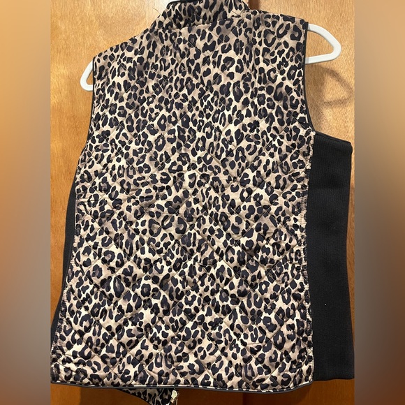 🐆NWT Jones New York Leopard Print Vest - Picture 7 of 7